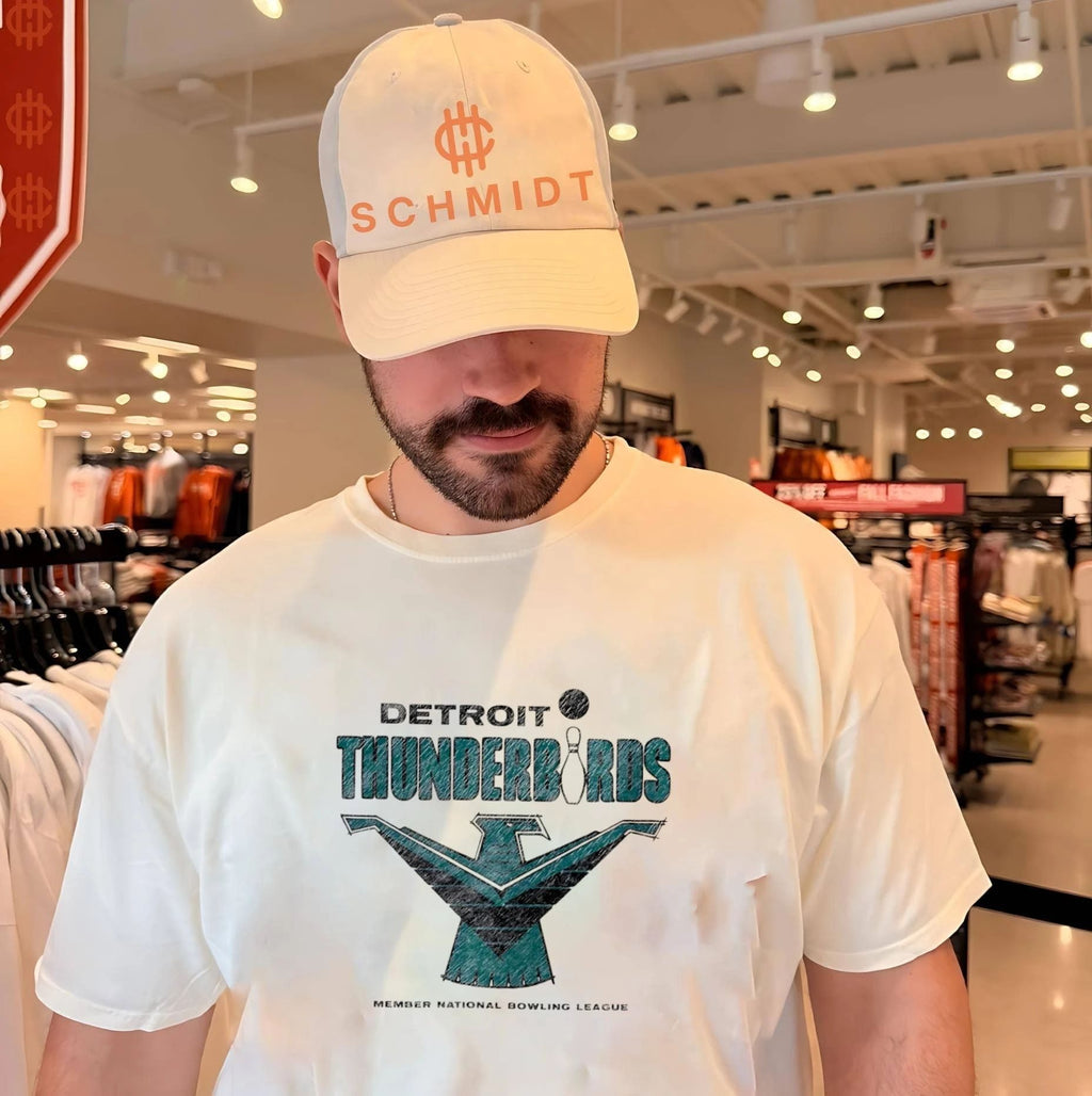Detroit Thunderbirds Member National Bowling League vintage shirt