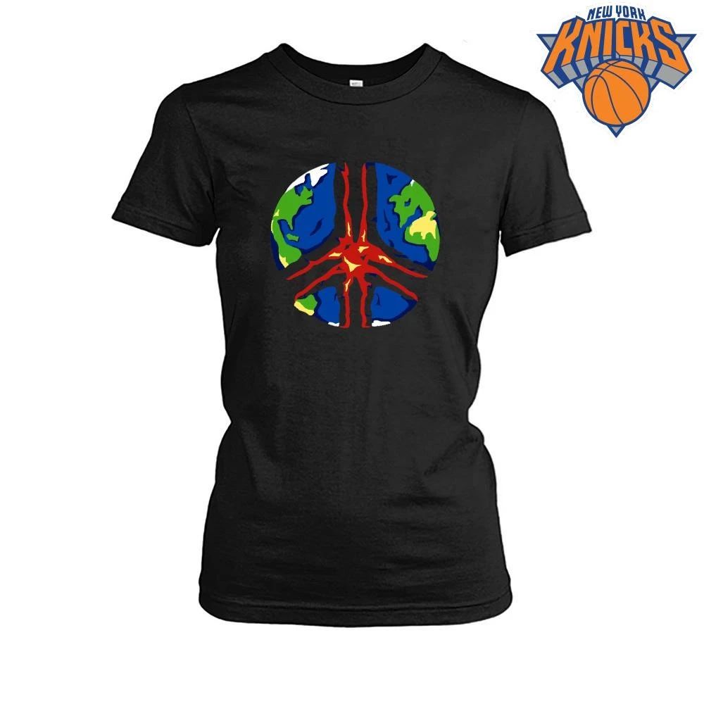 Earth Peace Sign Global Unity Vintage Style Shirt
