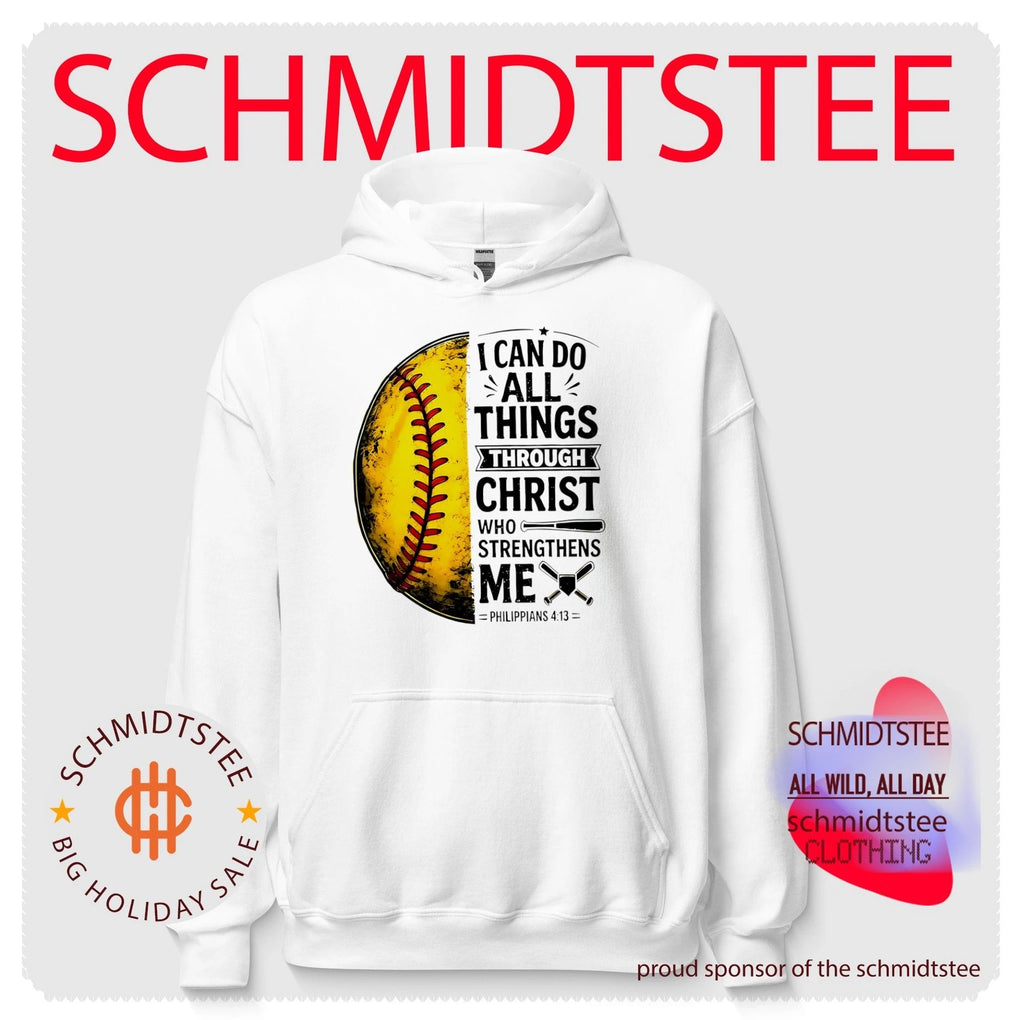 Baseball I Can Do All Things Through Christ Shirt