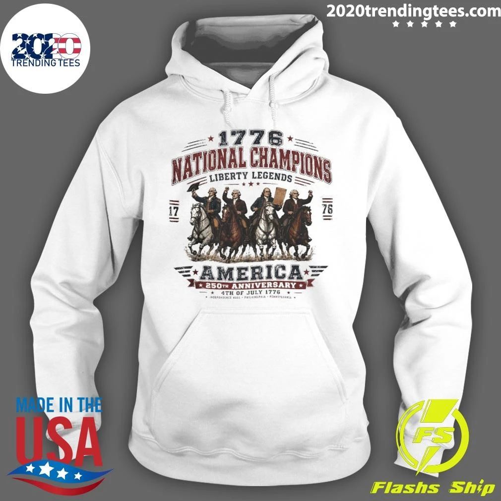 George Washington Benjamin Franklin Thomas Jefferson John Adams National Champions Liberty Legends Shirt