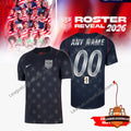 USA Soccer Team 2026 Roster Reveal Customizable Soccer Jersey