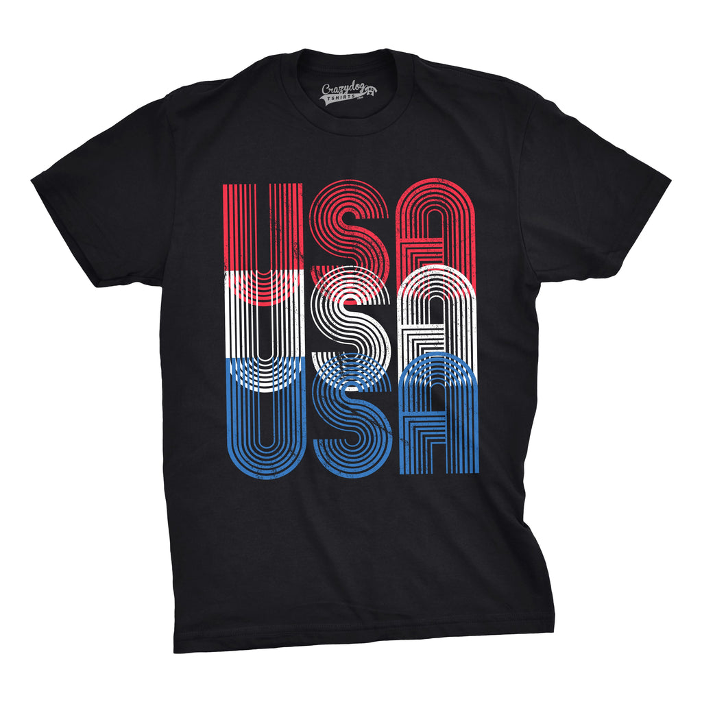 USA USA USA Men's T Shirt