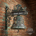 Utah Jazz Vintage Style Hanging Bell