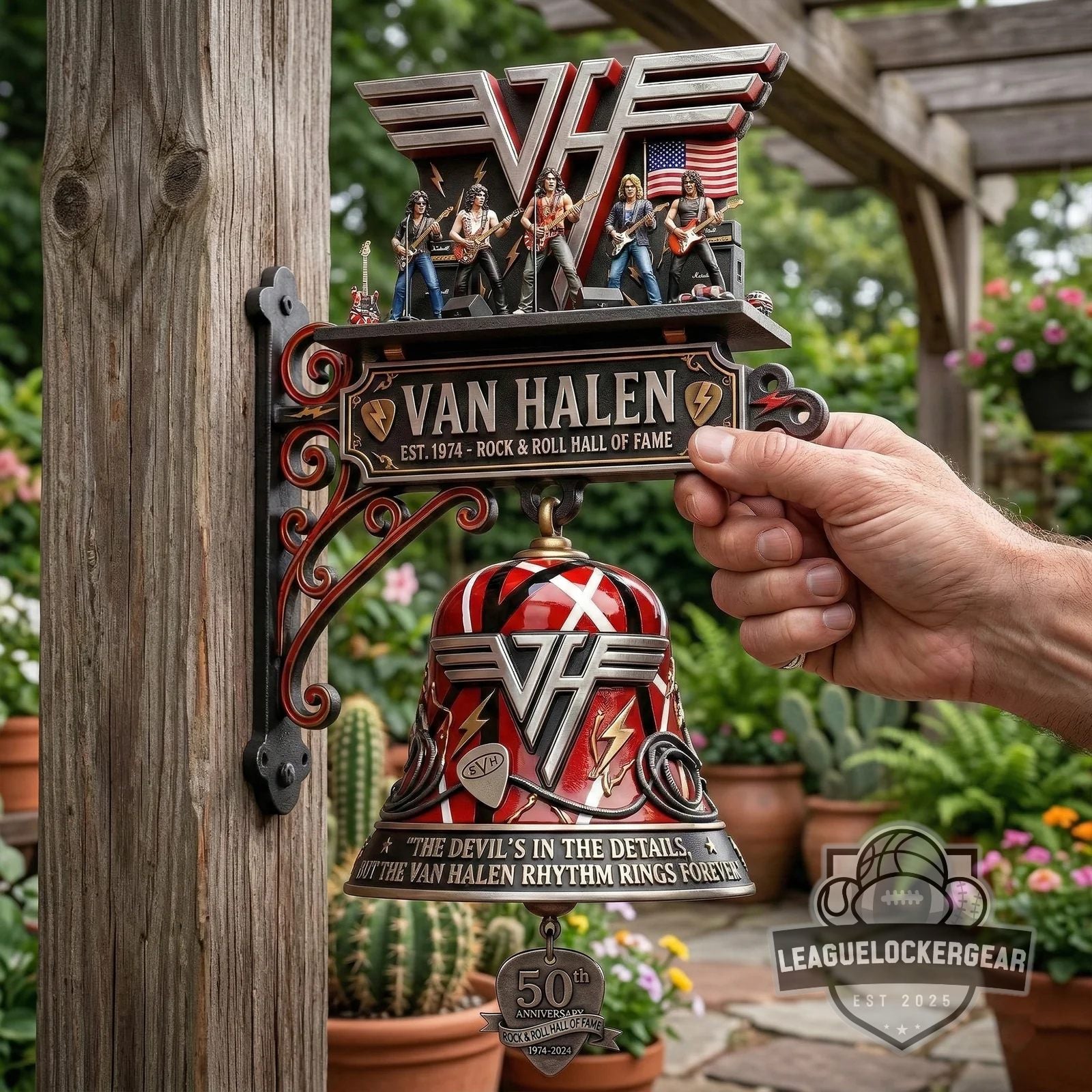 Van Halen 50th Anniversary Wall Bell