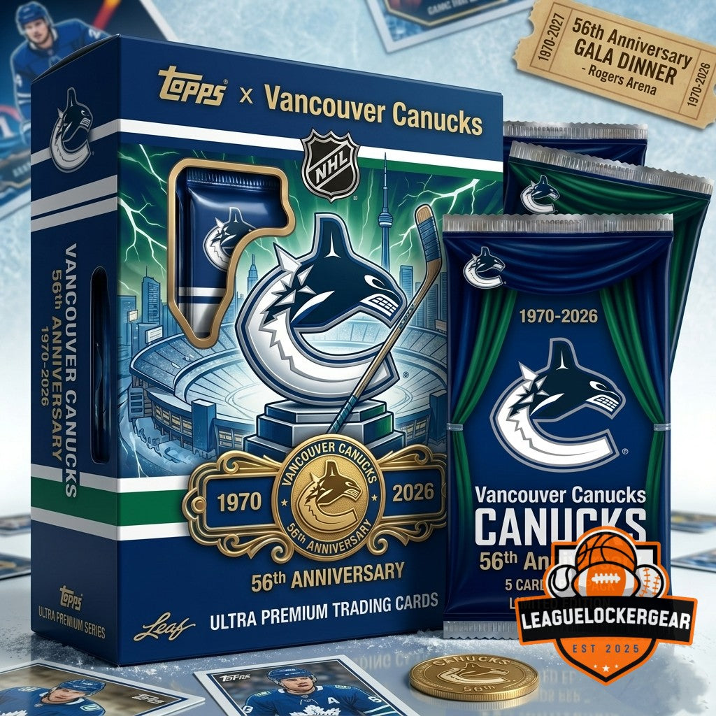 Vancouver Canucks 56th Anniversary Trading Cards Box Set