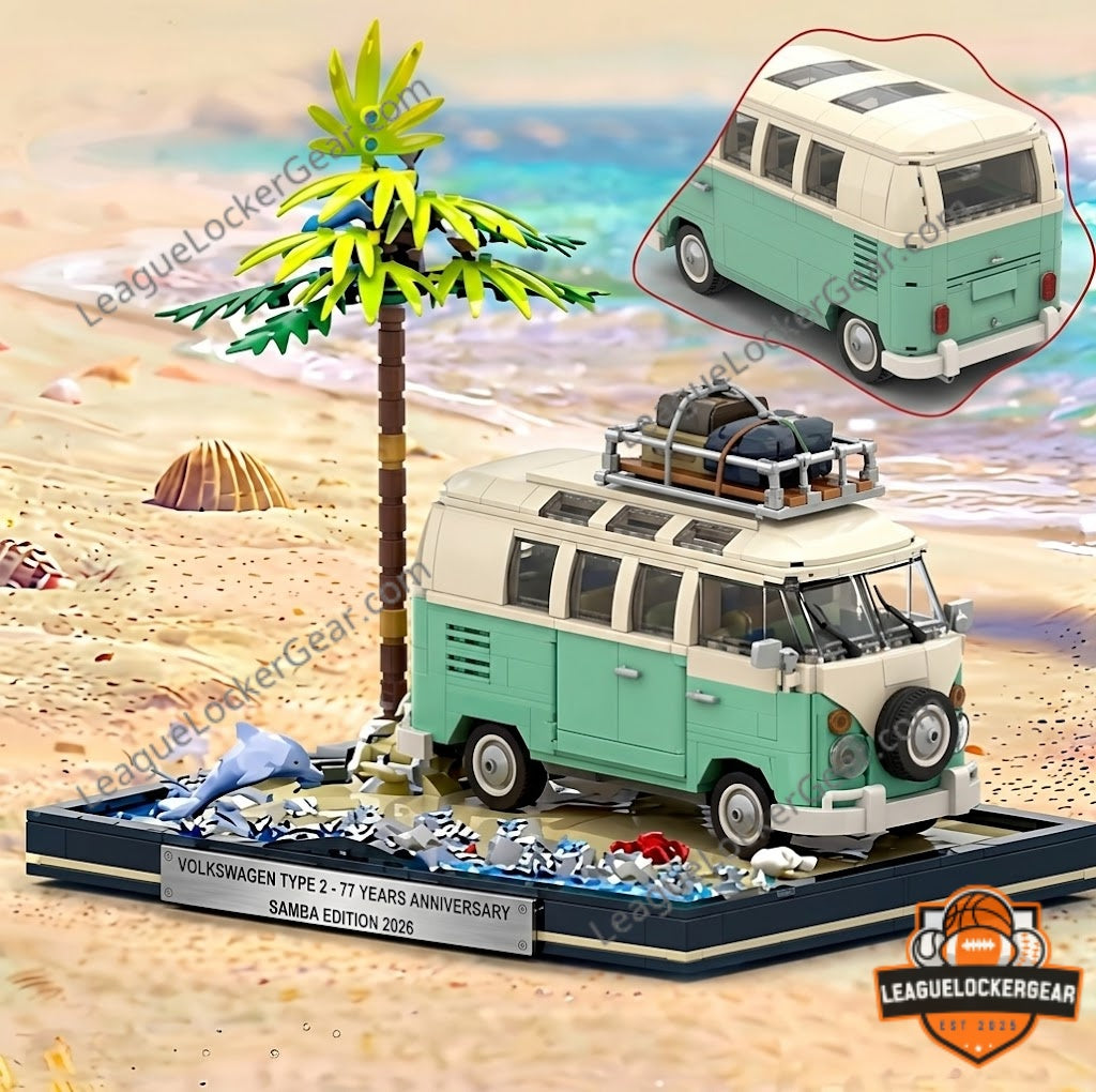 Volkswagen Type 2 77 Years Anniversary 2026 Building Block Set