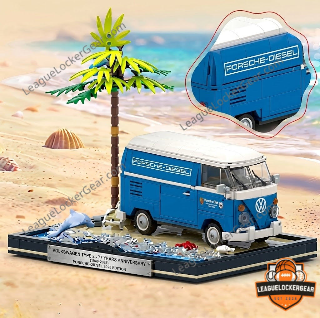 Volkswagen Type 2 77 Years Anniversary 2026 Building Block Set