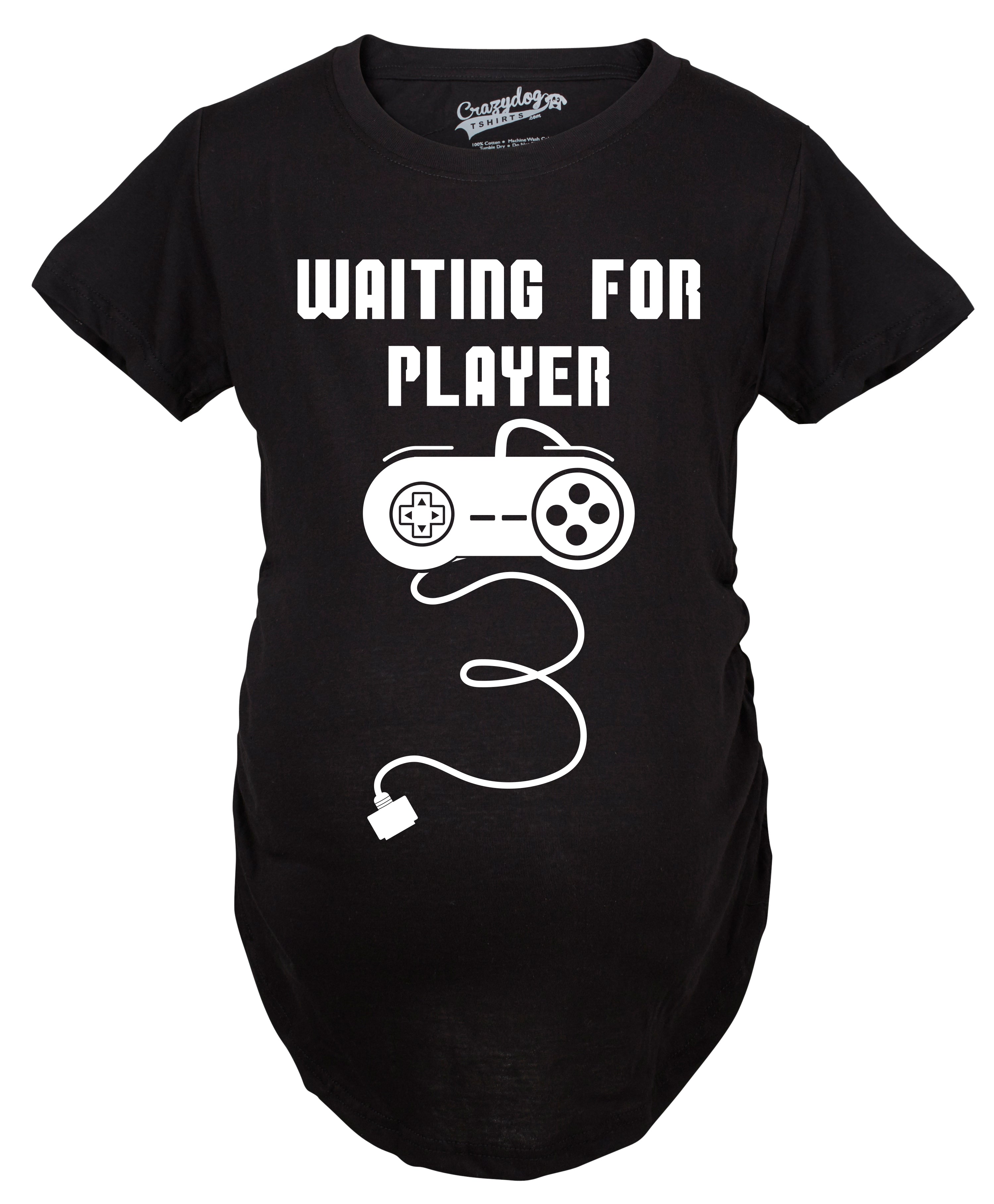 Waiting For Player 3 Maternity T Shirt