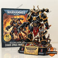 Warhammer 40th Anniversary Chaos Space Marine Building Block Figure