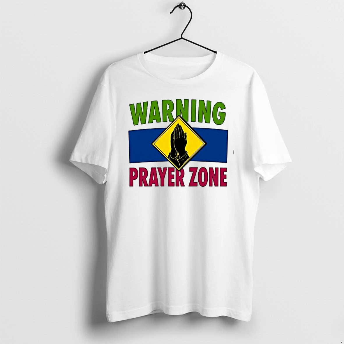 Warning Prayer Zone Press Your Palms Together 0 Tshirts Sweater