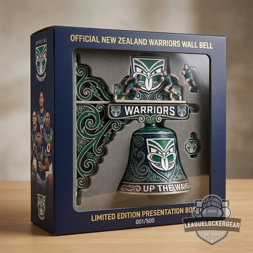 New Zealand Warriors Premium Wall Bell