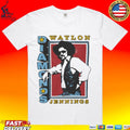 Waylon Jennings Diamonds Ringer T-shirt
