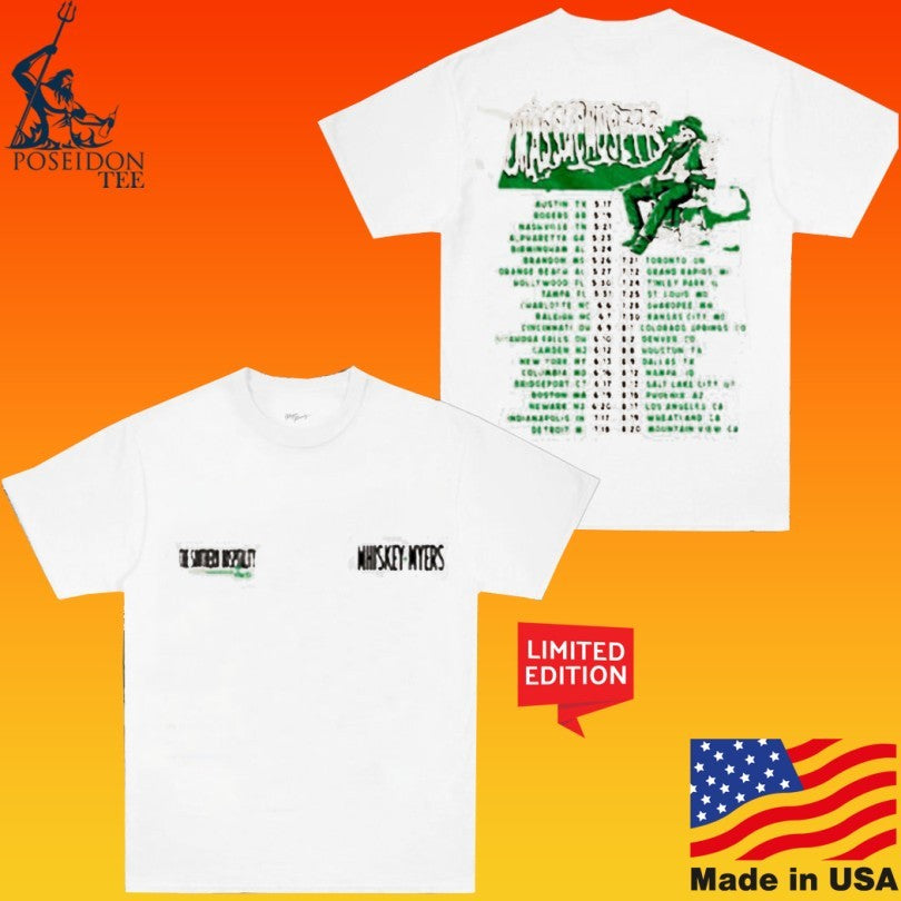 Whiskey Myers Massachusetts Exclusive The Southern Hospitality Tour 2026 T-shirt