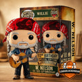 Willie Nelson Outlaw Country 93rd Birthday Vinyl Figure