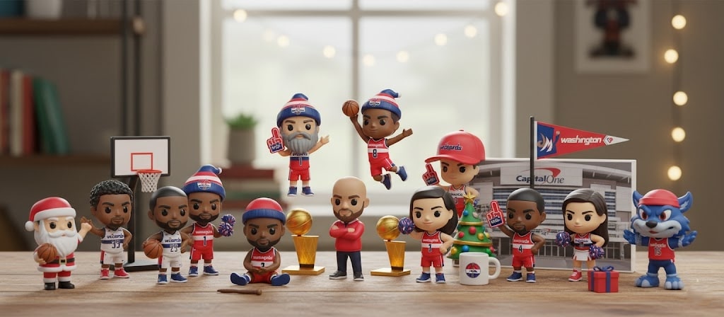 Washington Wizards Advent Calendar 2025 – NBA Holiday Countdown Gift Set for Basketball Fans