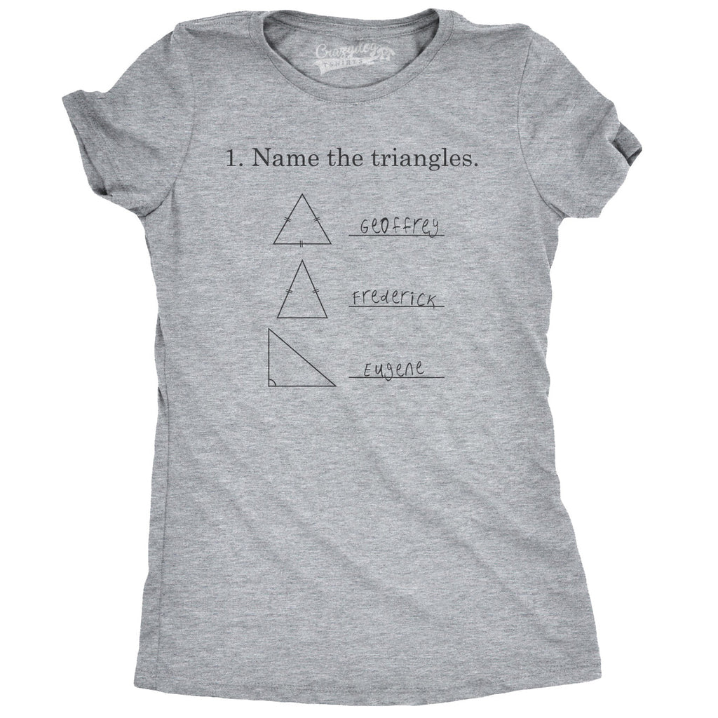 Name The Triangles Women's T Shirt