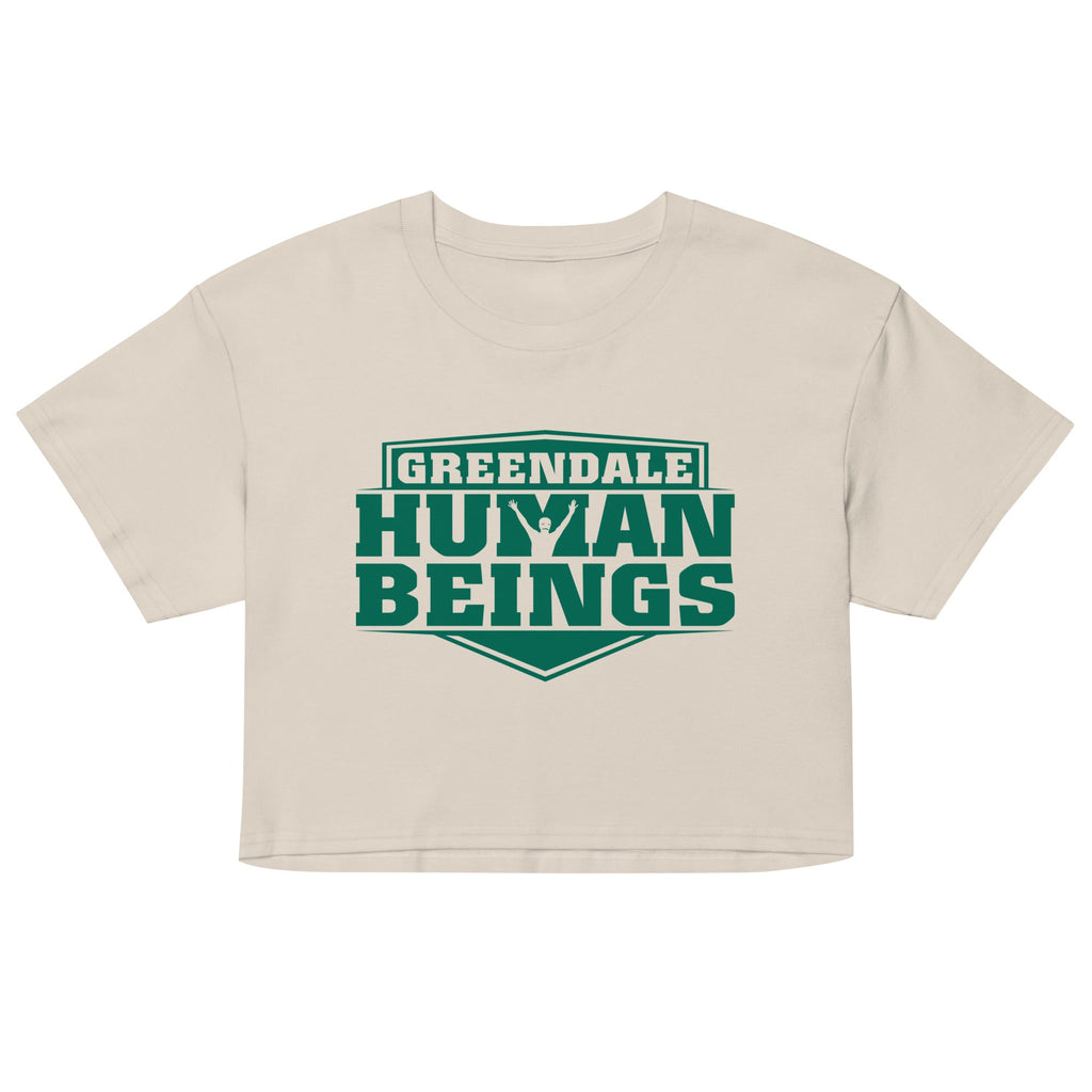 Greendale Human Beings Women's Crop Tee