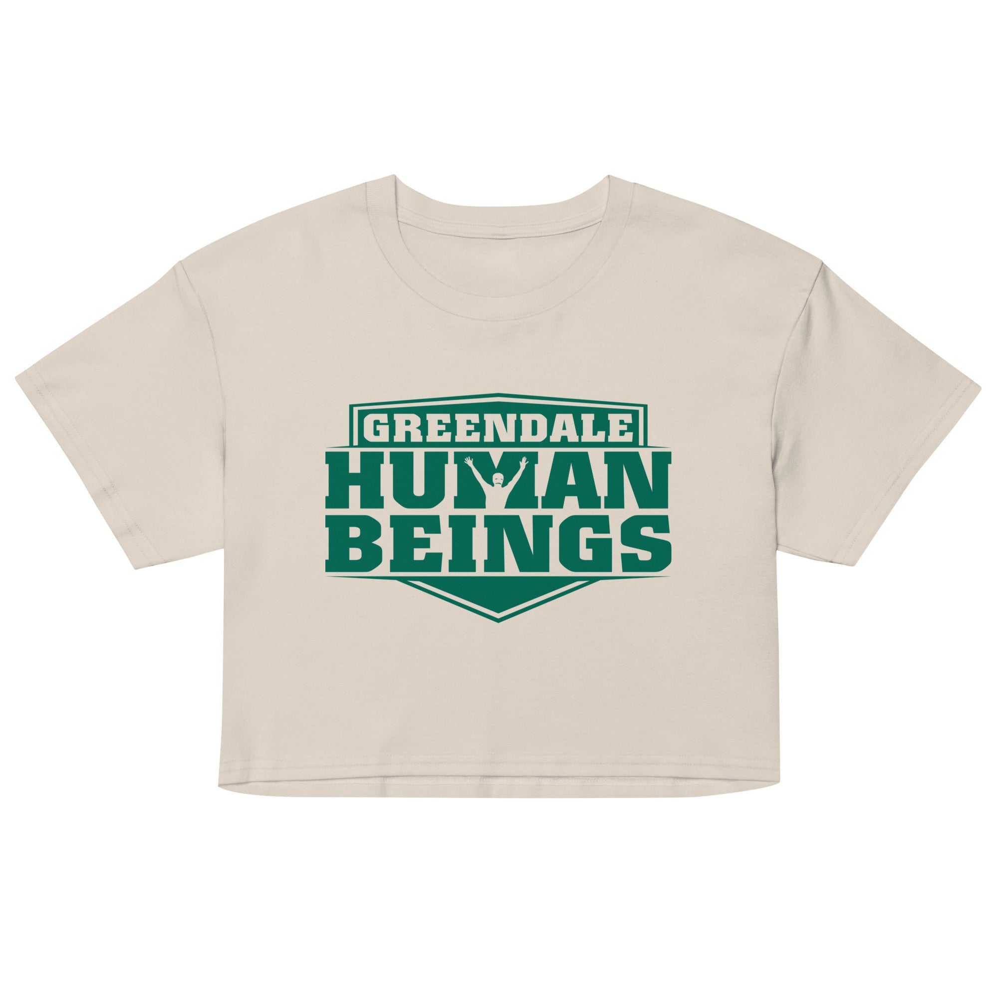 Greendale Human Beings Women's Crop Tee