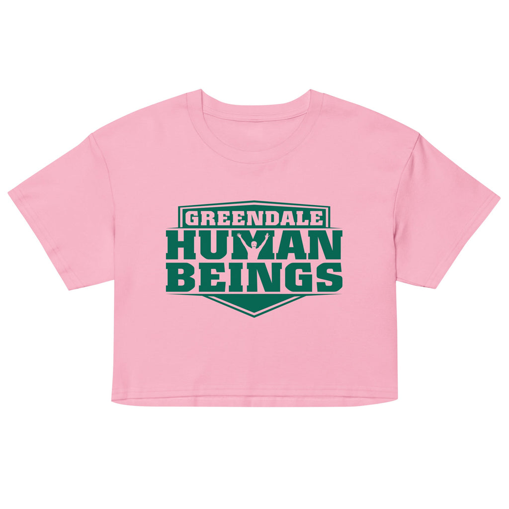 Greendale Human Beings Women's Crop Tee