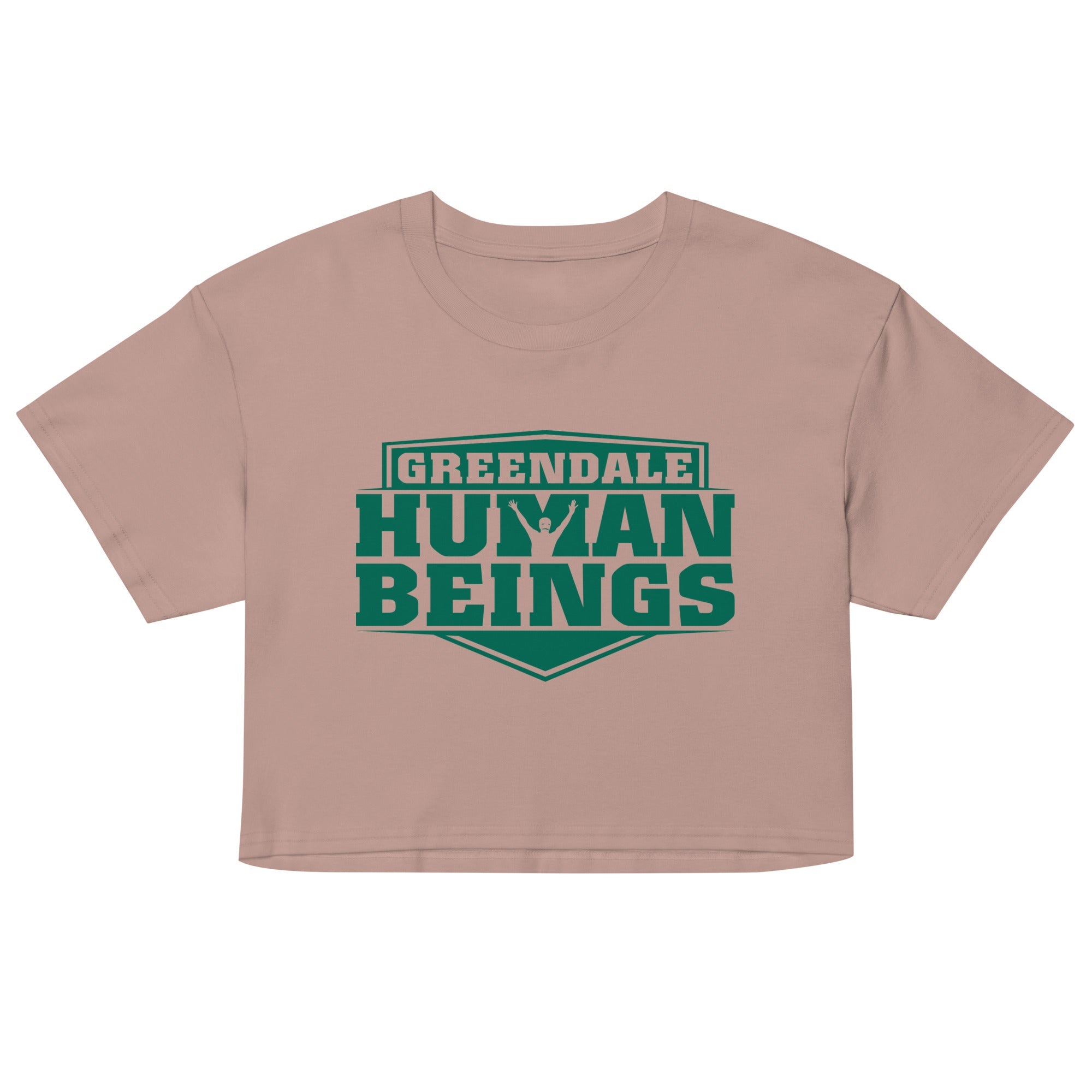 Greendale Human Beings Women's Crop Tee