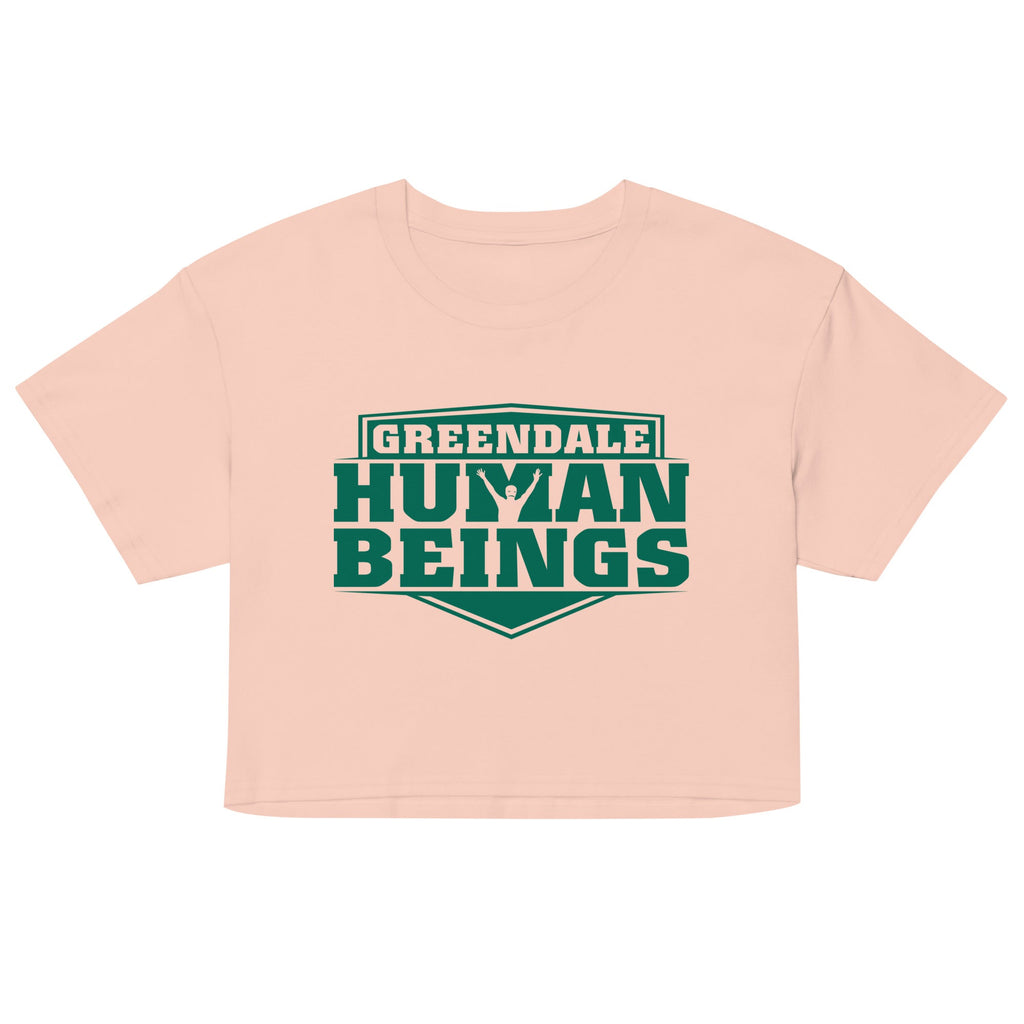 Greendale Human Beings Women's Crop Tee