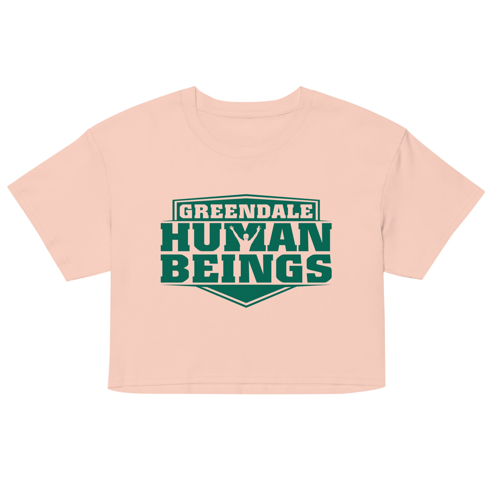 Greendale Human Beings Women's Crop Tee