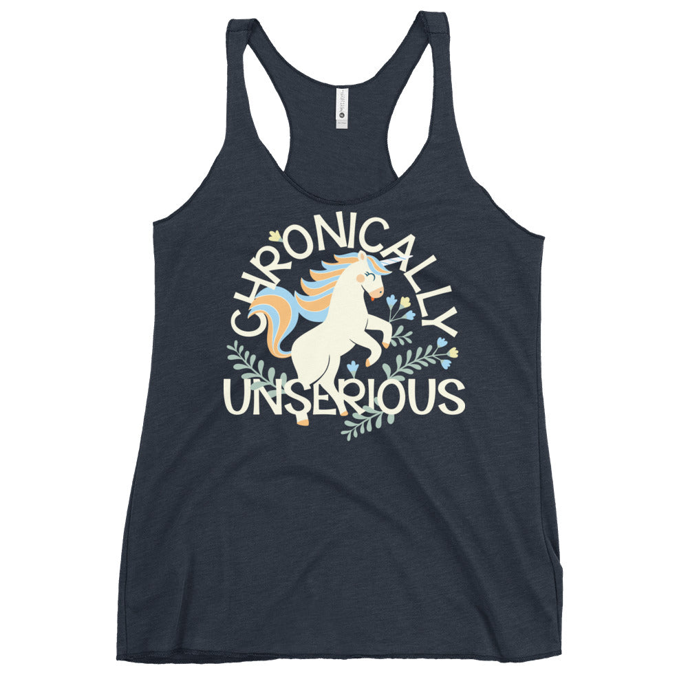 Chronically Unserious Women's Racerback Tank