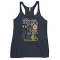 The Sleep Was Utter Chaos So Today So Am I Women's Racerback Tank