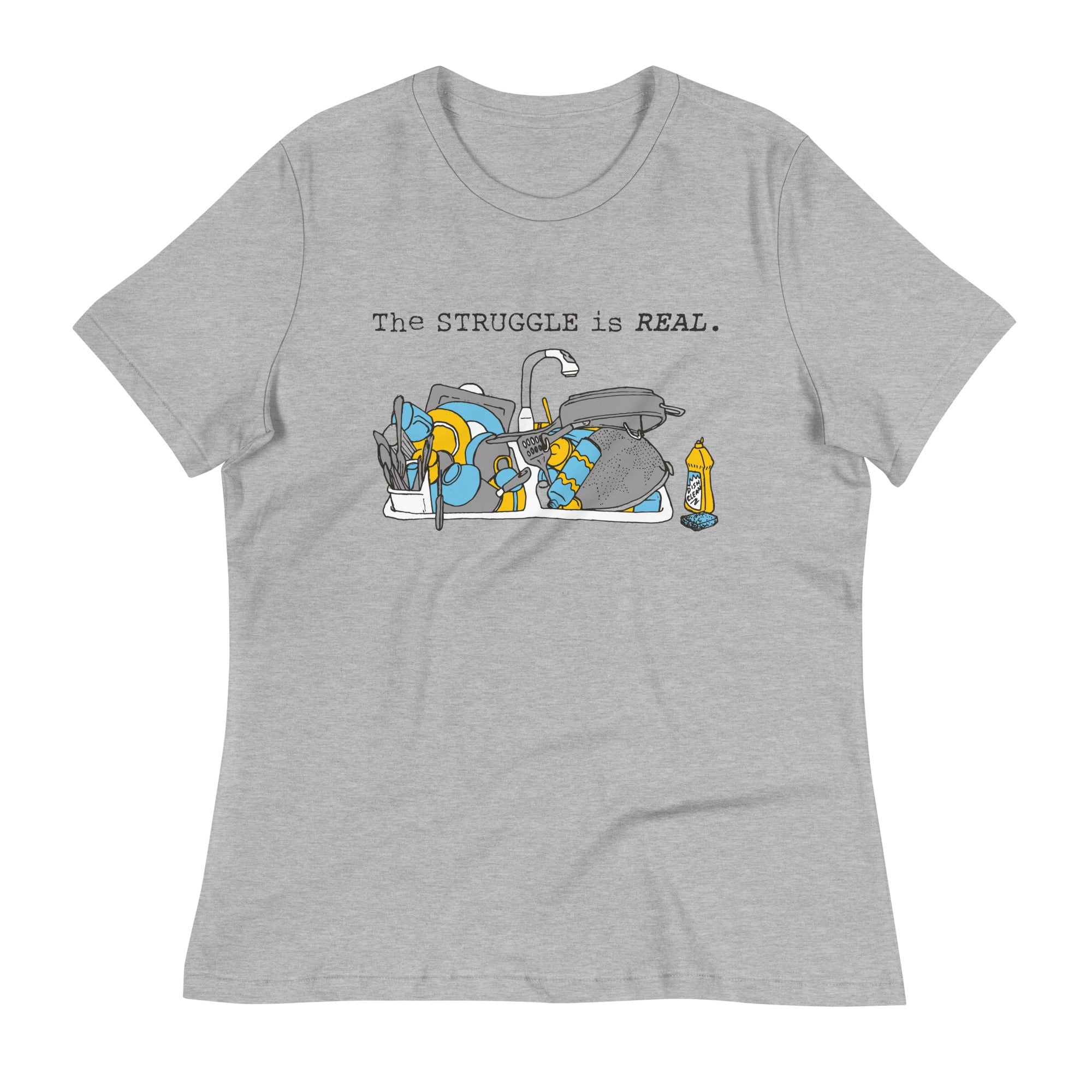 The Struggle Is Real Women's Signature Tee