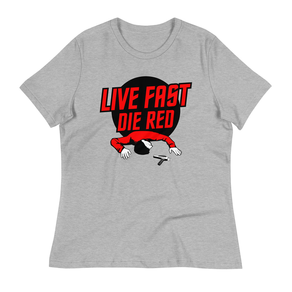 Live Fast Die Red Women's Signature Tee