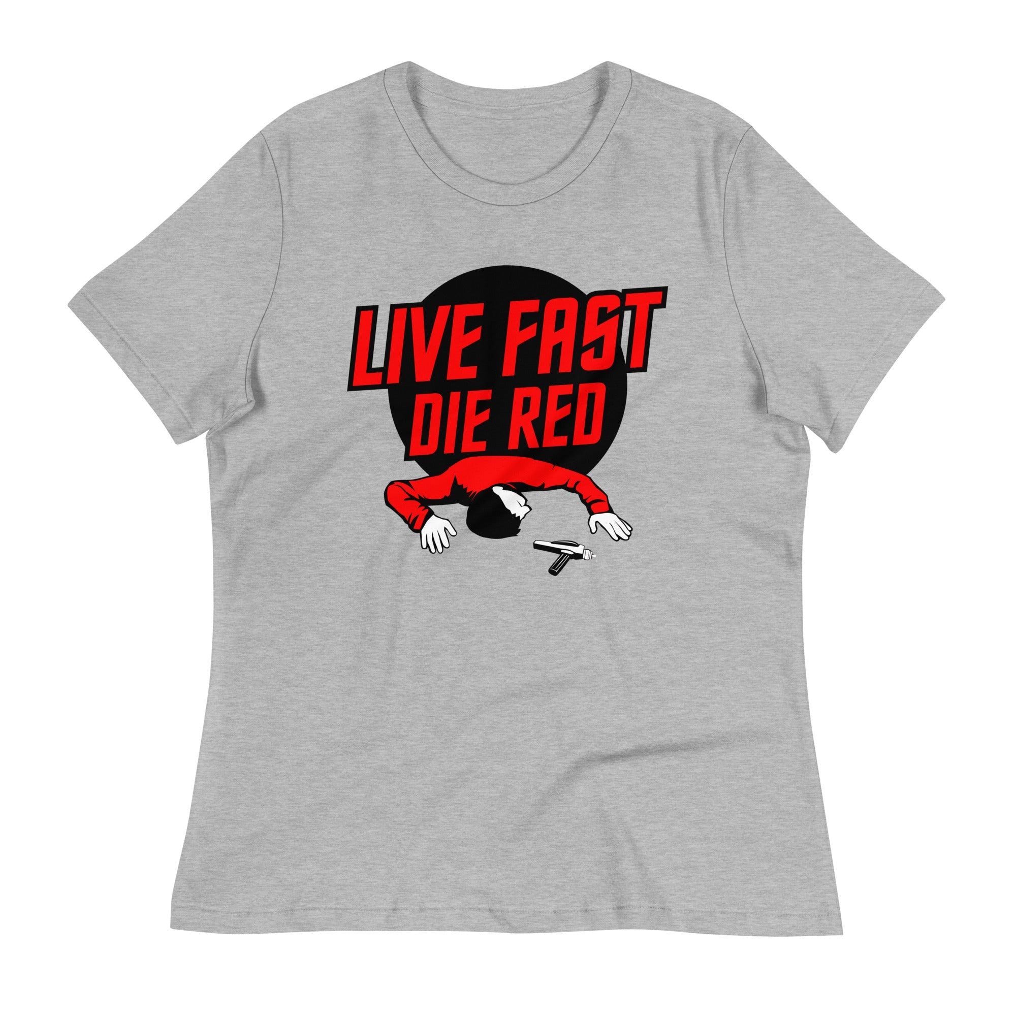 Live Fast Die Red Women's Signature Tee