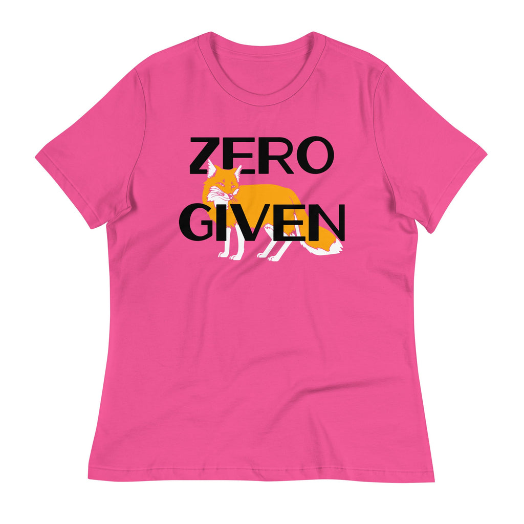 Zero Fox Given Women's Signature Tee