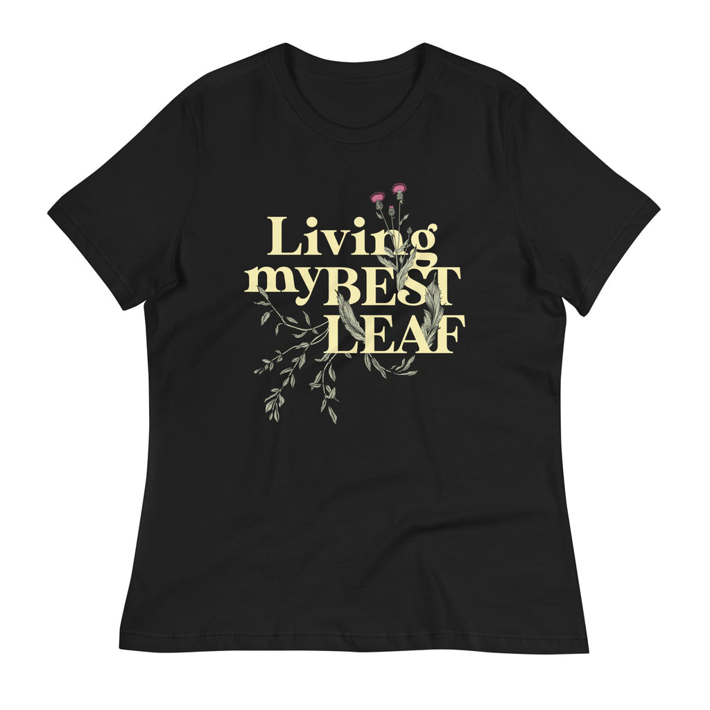 Living My Best Leaf Women's Signature Tee