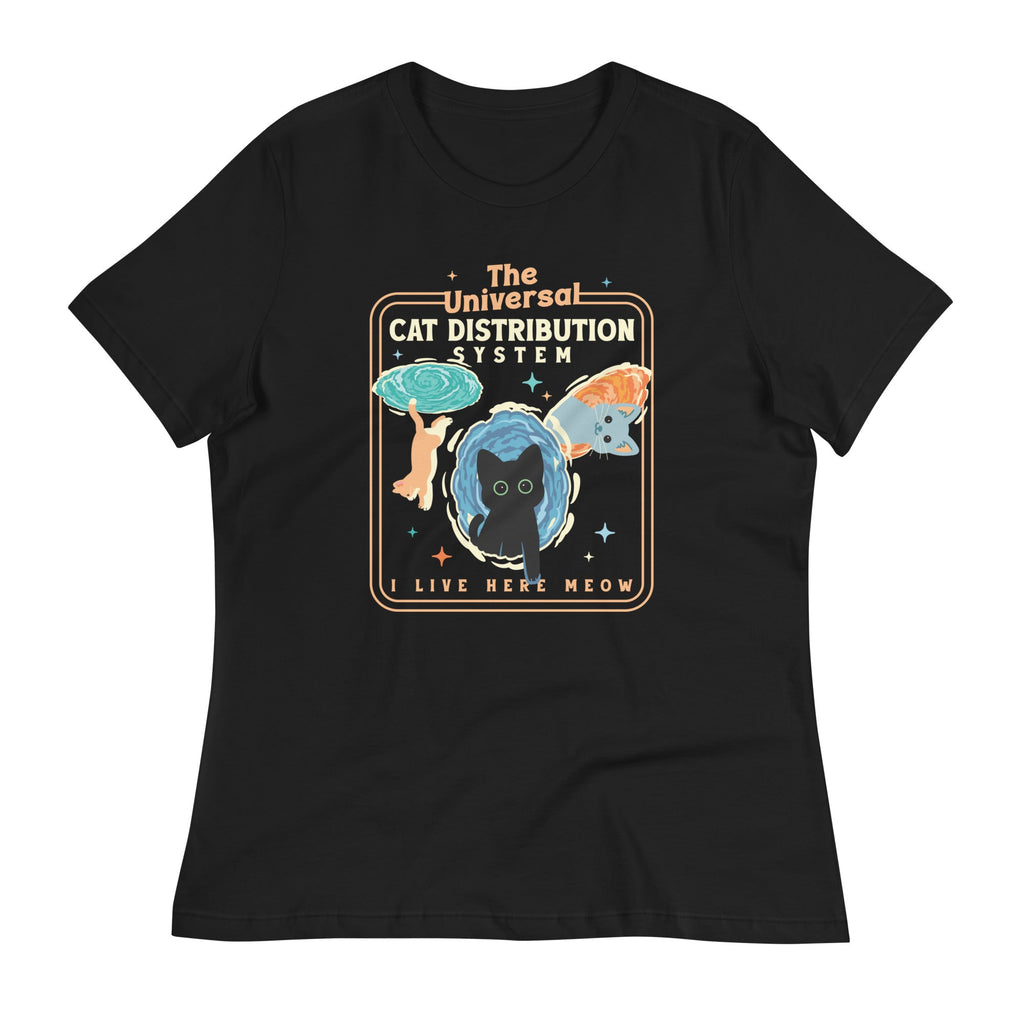 The Universal Cat Distribution System Women's Signature Tee