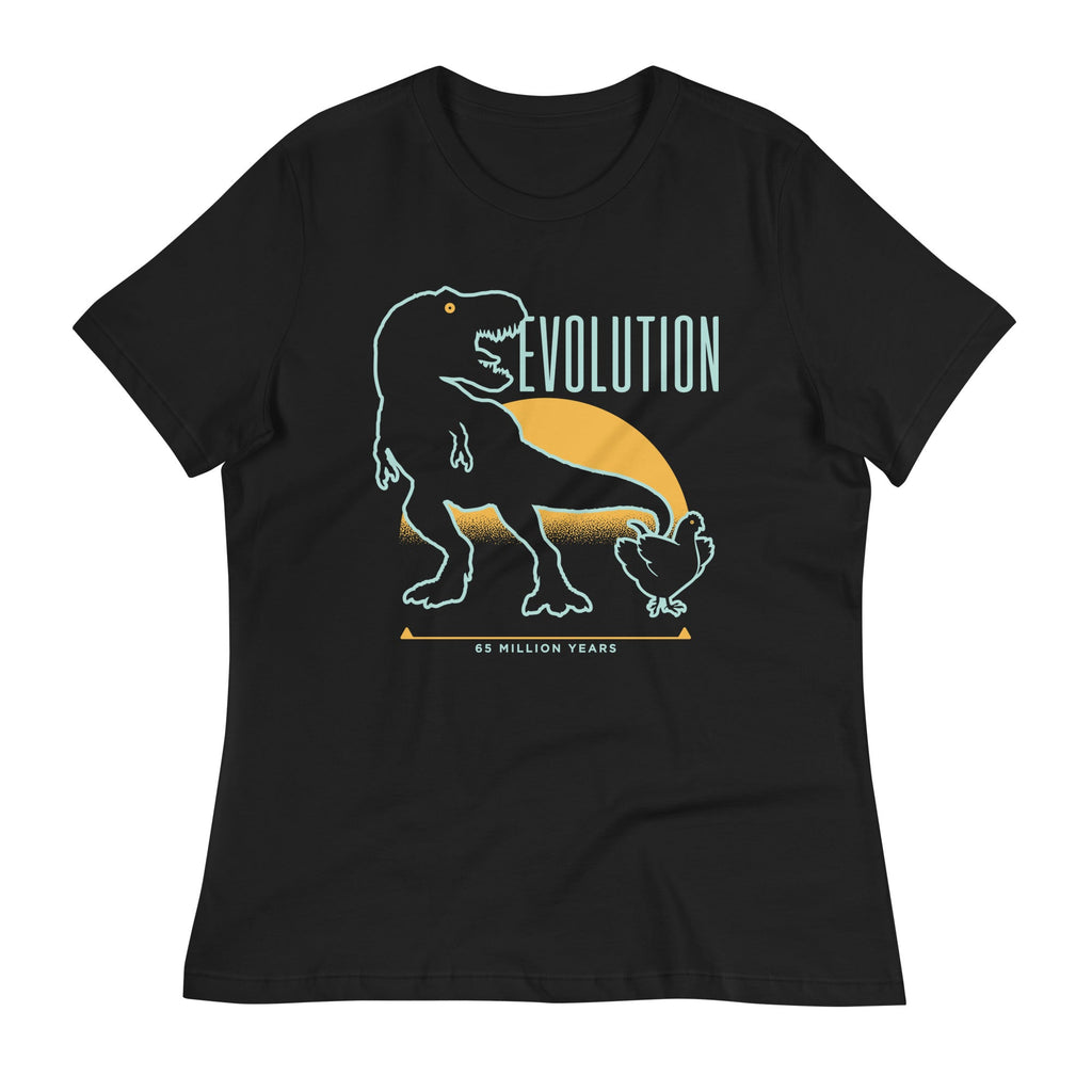 Dinosaur Evolution Women's Signature Tee