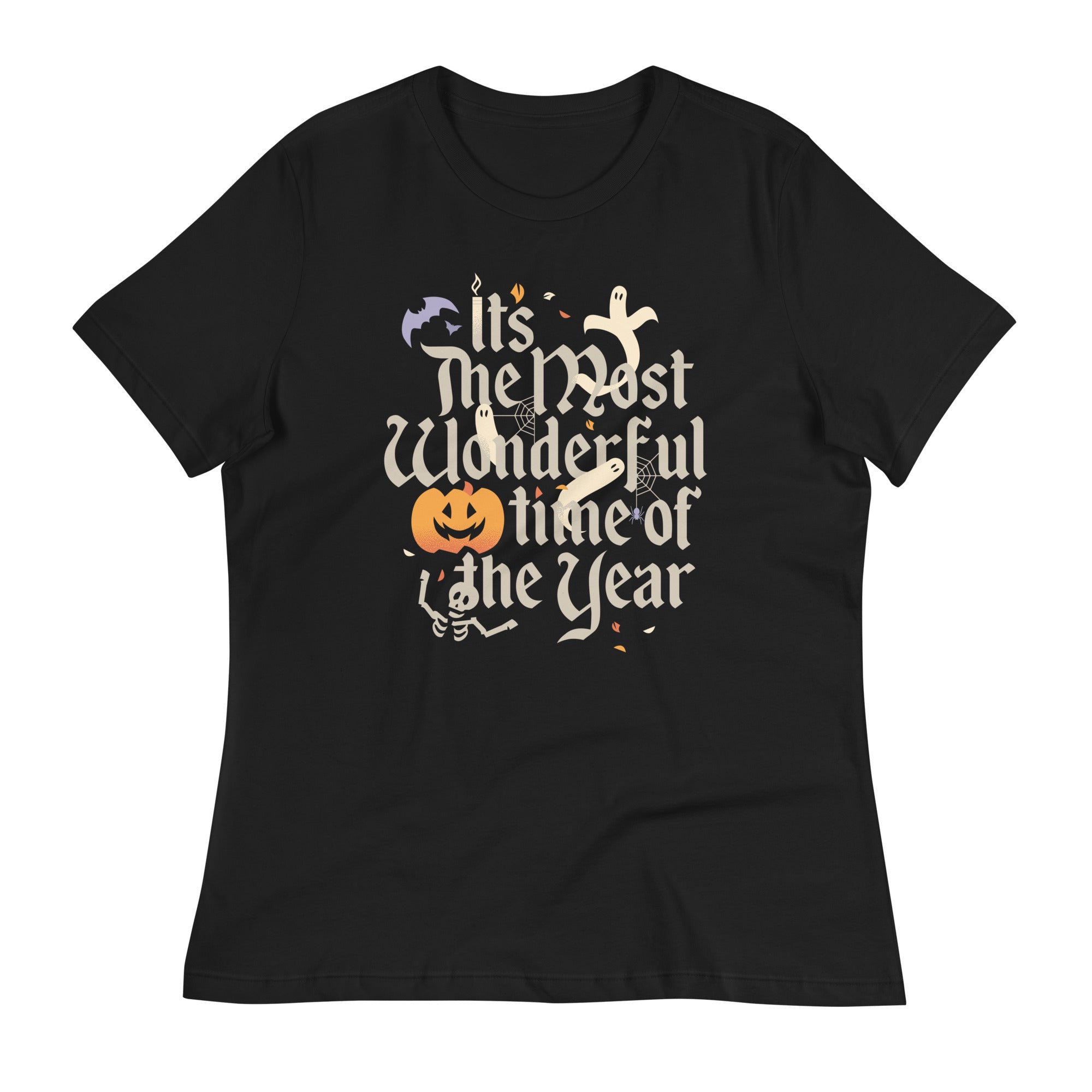 It's The Most Wonderful Time Of The Year Halloween Women's Signature Tee