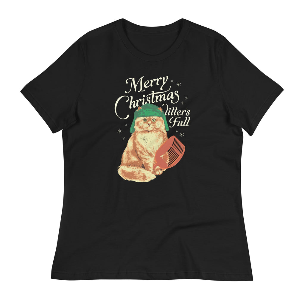 Merry Christmas Litter's Full Women's Signature Tee