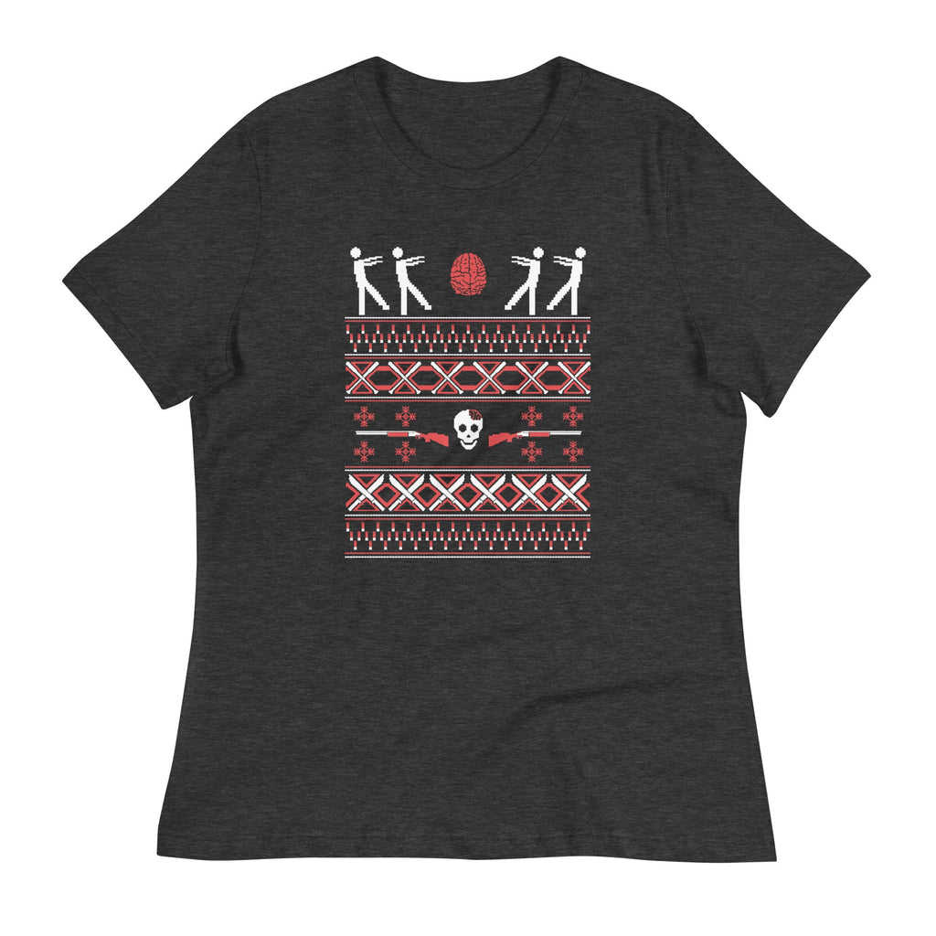 Zombie Christmas Sweater Women's Signature Tee