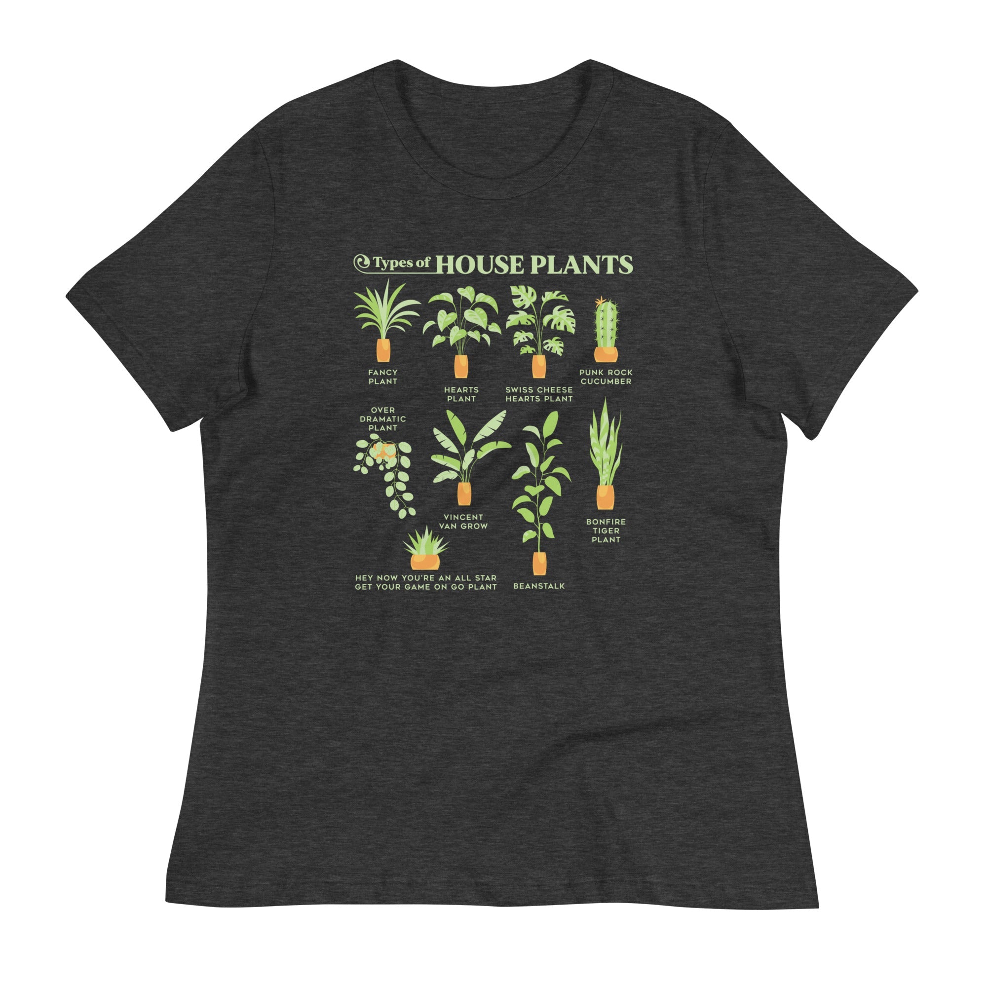 Types Of House Plants Women's Signature Tee