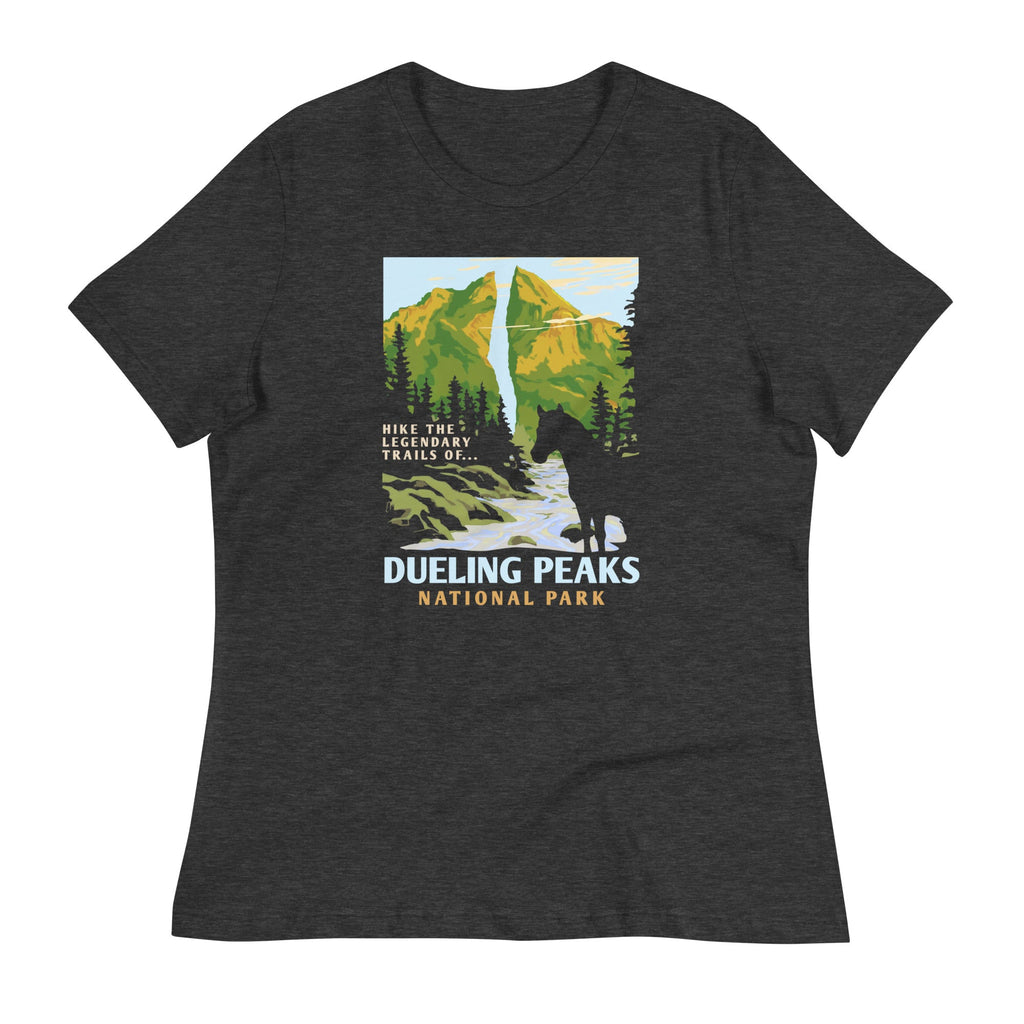 Dueling Peaks National Park Women's Signature Tee