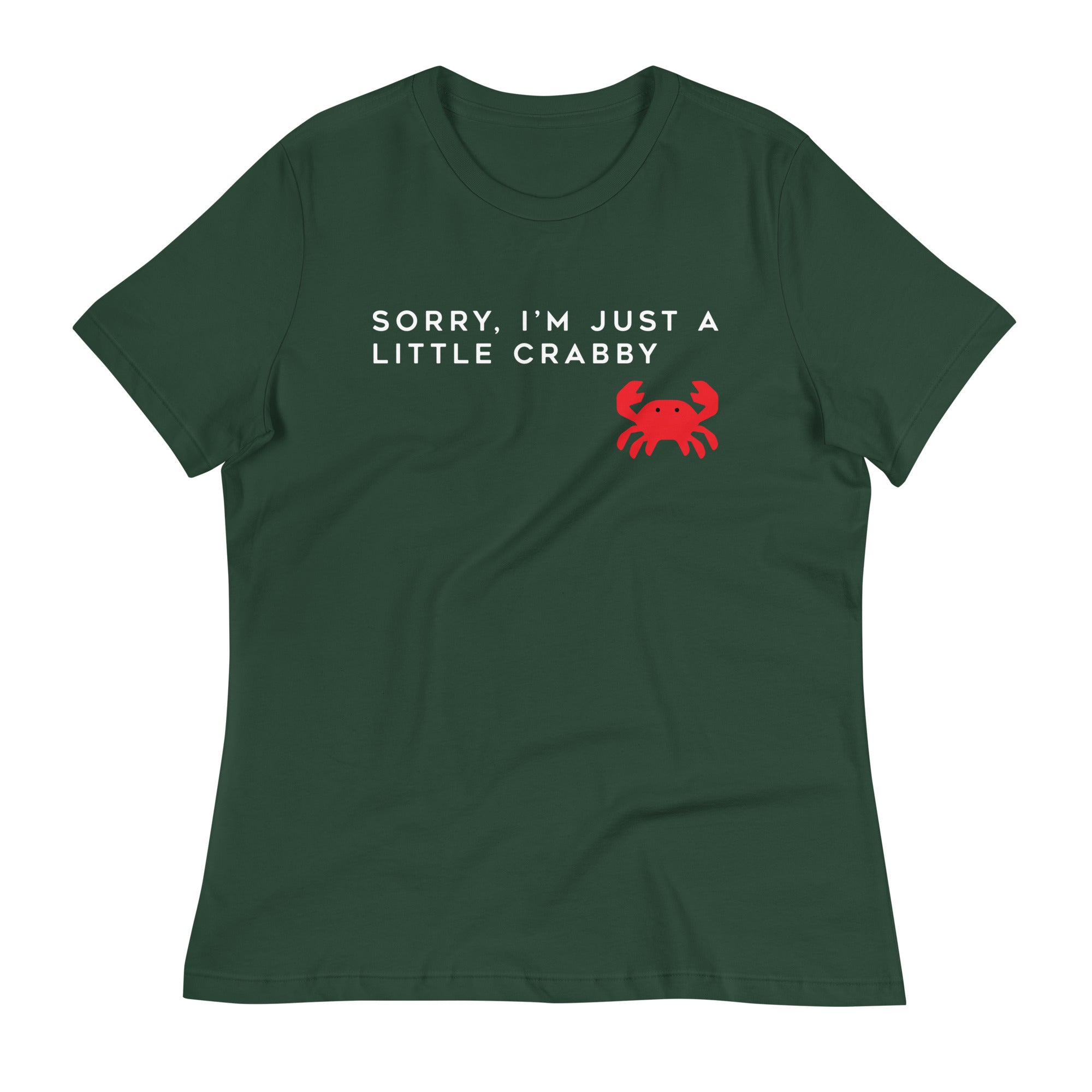 Sorry, I'm Just A Little Crabby Women's Signature Tee