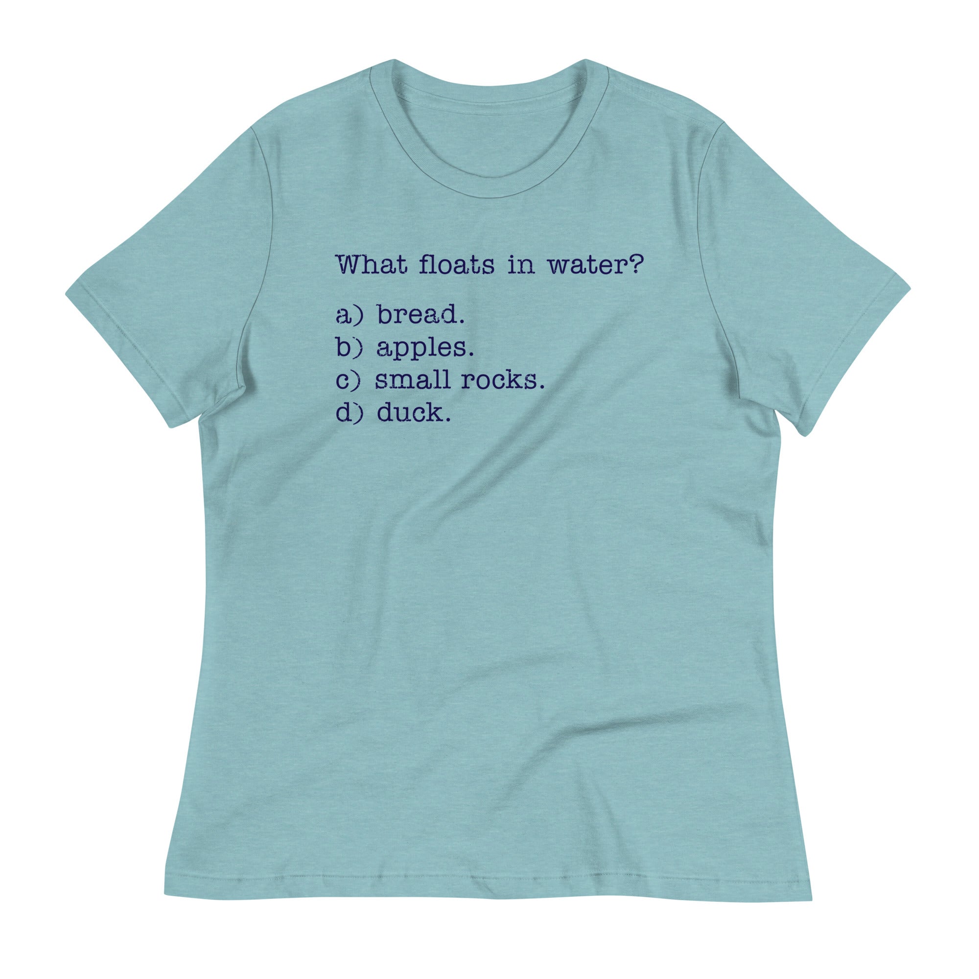 What Floats In Water? Women's Signature Tee