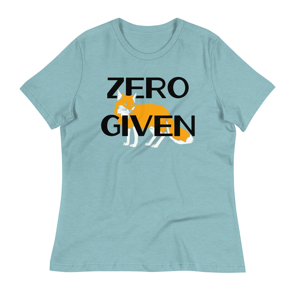 Zero Fox Given Women's Signature Tee