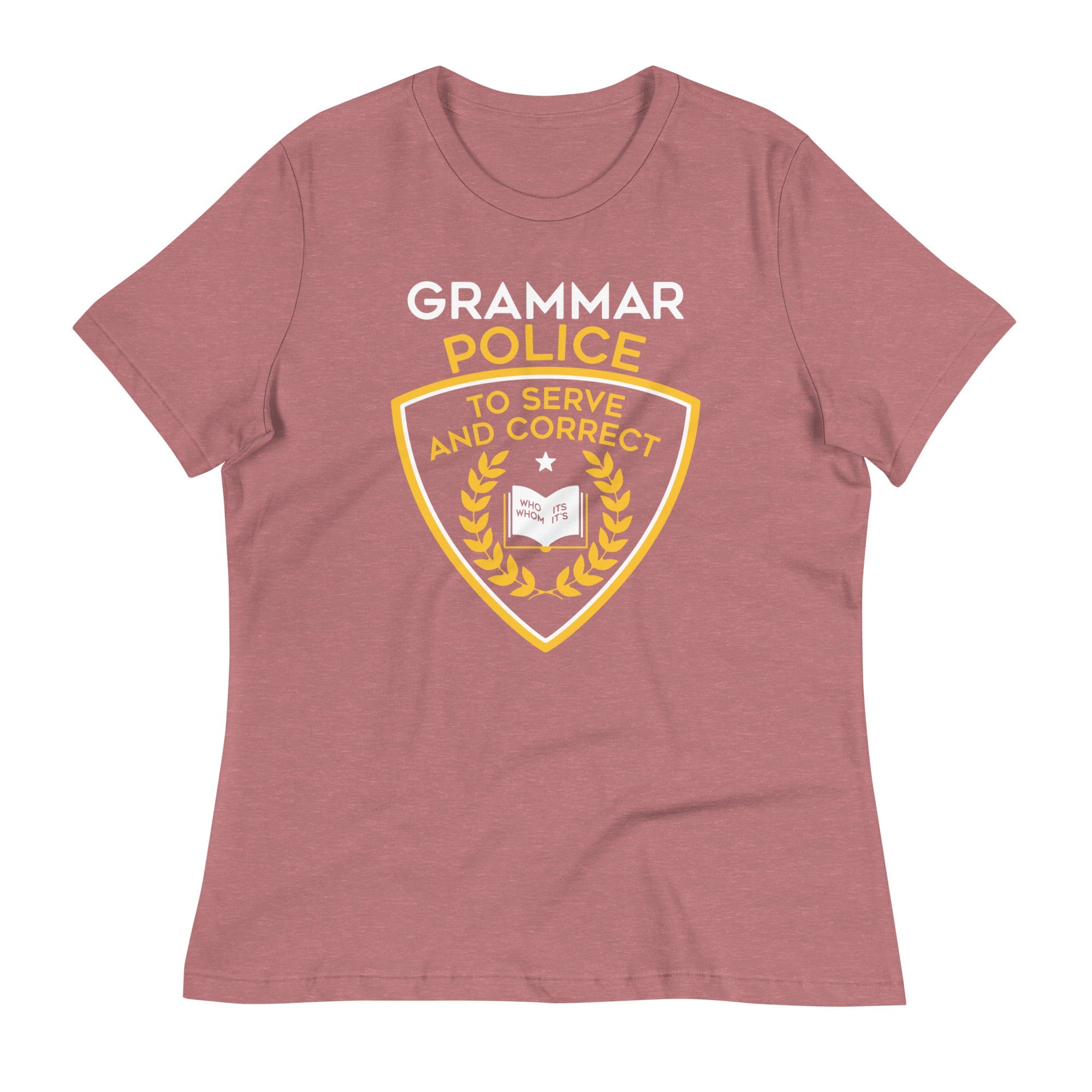 Grammar Police Women's Signature Tee