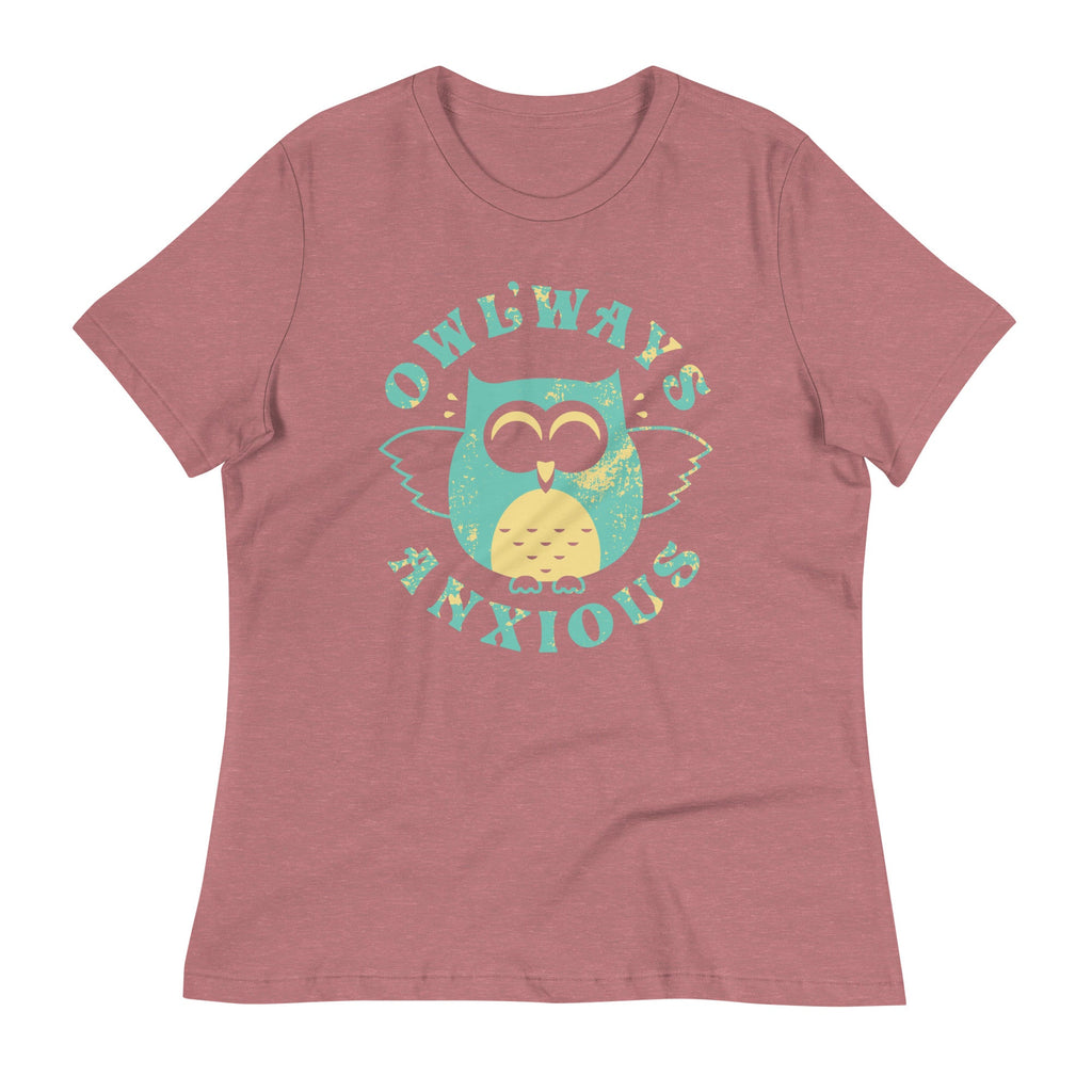 Owlways Anxious Women's Signature Tee