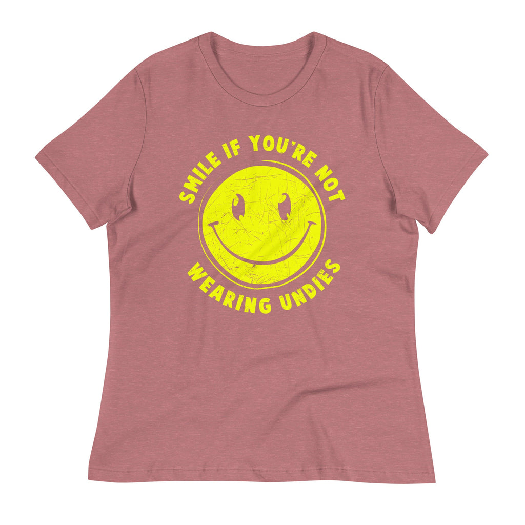 Smile For No Undies Women's Signature Tee