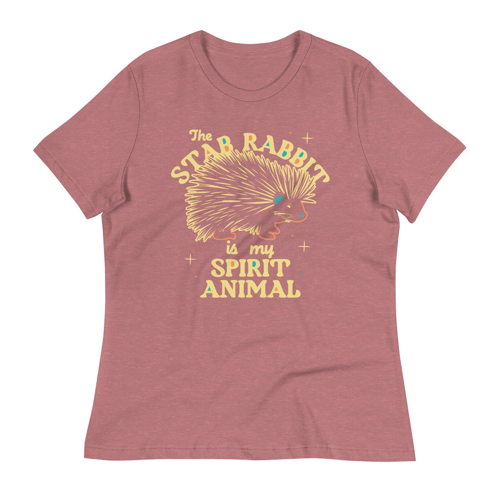 The Stab Rabbit Is My Spirit Animal Women's Signature Tee