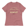What I Said When I Was Hungry Women's Signature Tee