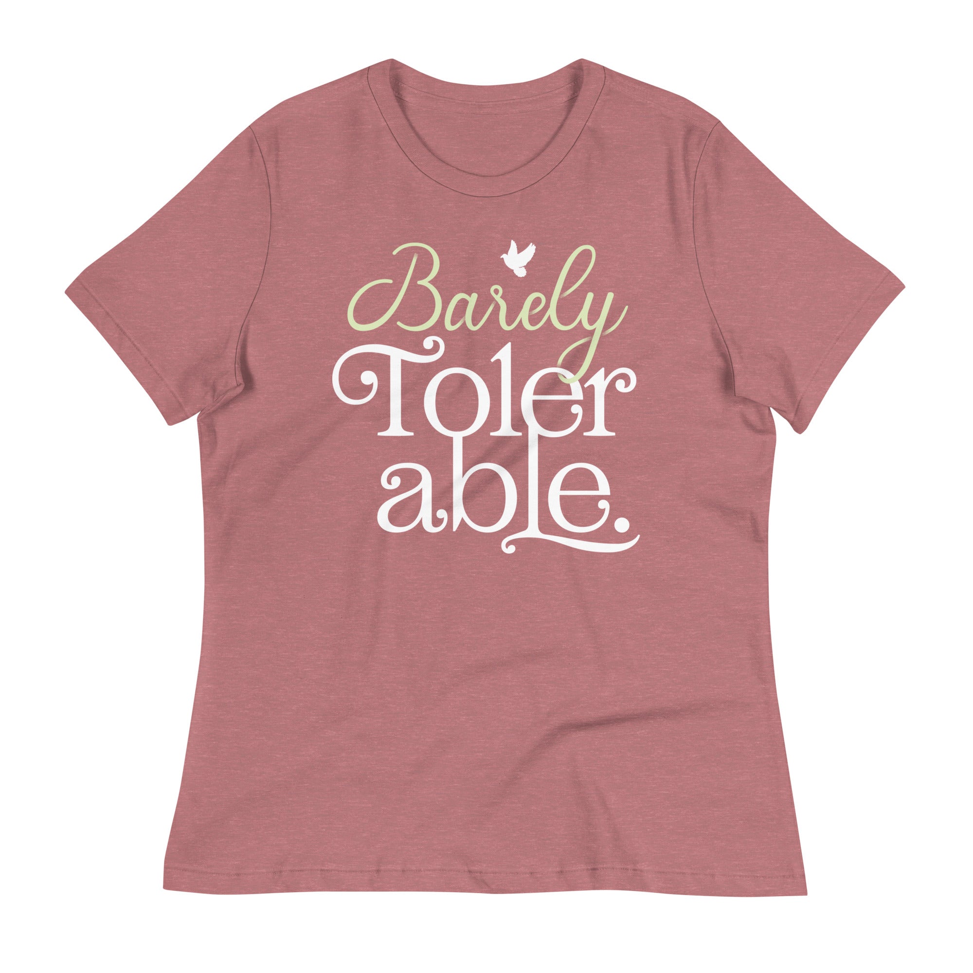 Barely Tolerable Women's Signature Tee