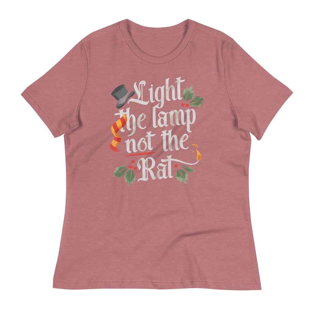 Light The Lamp Not The Rat Women's Signature Tee